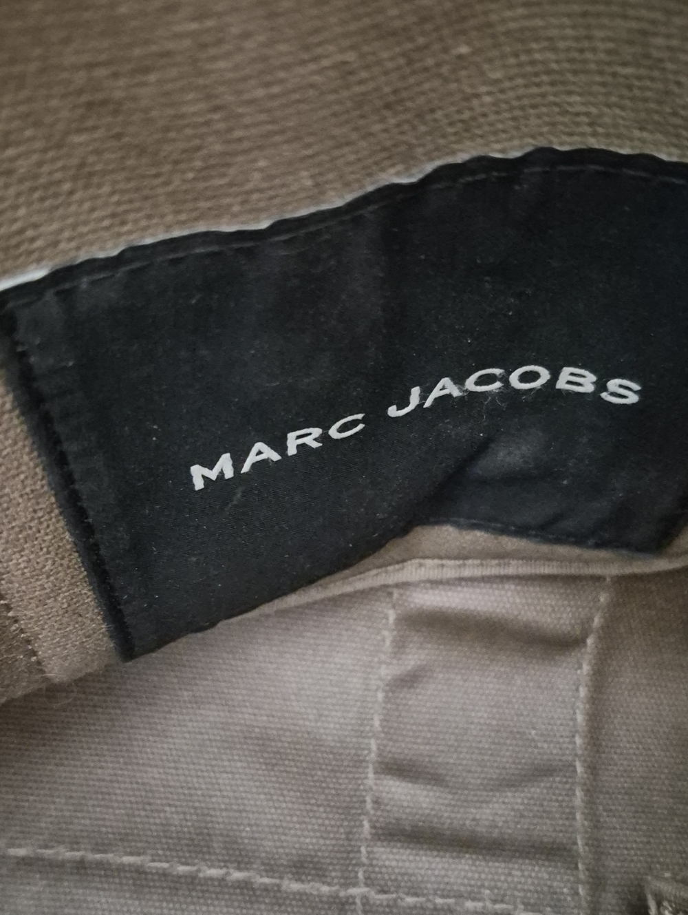 Marc Jacobs The Medium/large Tote Bag Canvas Khaki - Picture 8 of 13